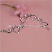 charming wholesale 925 silver bracelet jewelry with CZ stones