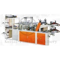 Computer Control High Speed Vest Rolling Bag Making Machine