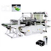 high speed double layer bag making machine(computer control)