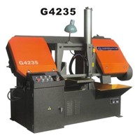 horizontal structural double band sawing machine