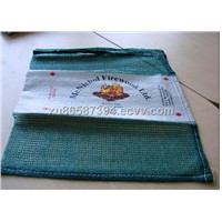 leno firewood mesh bag