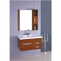 light oak bathroom cabinet(8001)
