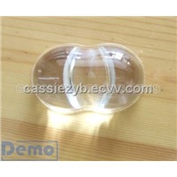 Peanut Shape Glass Lens