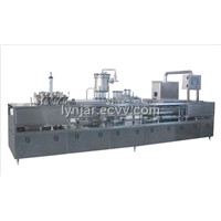plastic stand-up pouches filling and sealing machine
