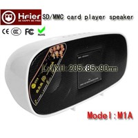 Portable Mini Speaker for SD Card