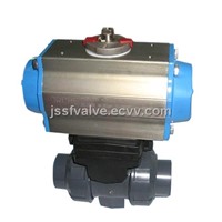 pvc pneumatic ball valve