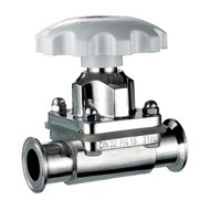 sanitary clamp diaphragm valve