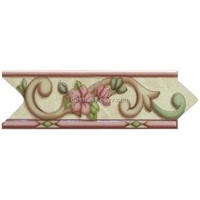 Sharp-Angled Ceramic Border