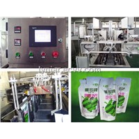 stand-up pouches filling sealing machine for beverage