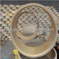 wooden screen mesh