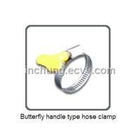 Butterfly Handle Type Hose Clamp / Hose Clamp / Garden Hardware