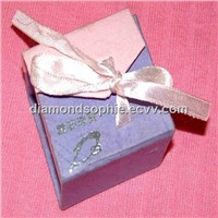 jewelry gift box with ribbon