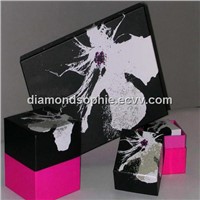 gift box with crystal