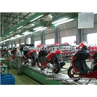 Scooter assembly line / electric bike assembly line / produce equipment