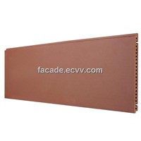 Terracotta cladding tile