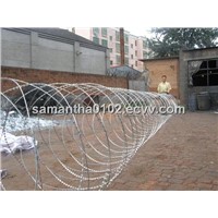 Razor  Wire for Security Milatery
