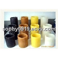 colorfull resin candles