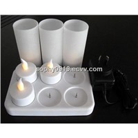 6pcs rechargeable andle