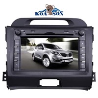 2010 KIA Sportages Car DVD Player with 7-Inch Touch Screen/BT/GPS