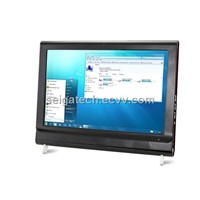 21.6inch Touch Screen All in One Computer TV with Intel Atom D525 Dual Core 1.8GHz WiFi Webcam