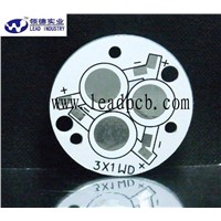 3X1W led pcb