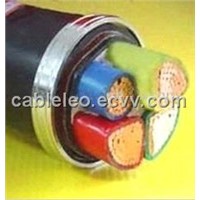 3+1 PVC Power Cable PVC Sheath