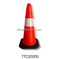 780mm Plastic traffic cone