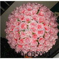 Artificial Silk Flower Ball for Wedding Commercial Office Decoration