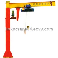 BZ Model 360 Degree Rotate Swing Pillar Jib Crane