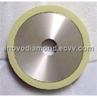 Ceramic bond diamond bruting wheel
