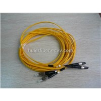 DOUBLE SMA-FC fiber optic patch cord