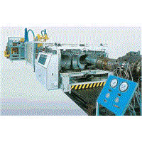 Extruding Plastic Corrugated Pipes Production Line
