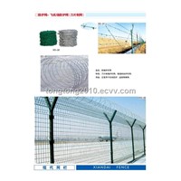 Fencing net-fencing for airport(barbed wire/concertina razor wire)