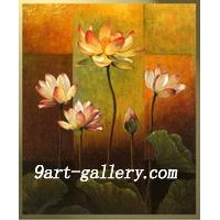Flower oil painting Flower oil painting
