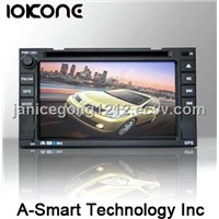 IOKONE 6.2 Inch Universal Car DVD Double DIN Digital Screen