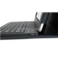 iPad Leather Case with Bluetooth Keyboard