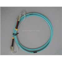 LC-LC 10G OM3 patch cord,2.0mm,simplex 1m,LSZH