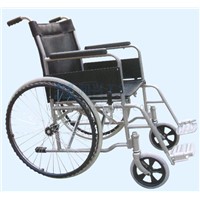 Leather Low-Back Spray Wheelchair