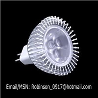 MR16 3X1W LED spotlight(MR11/GU10/E14/E26/E27)