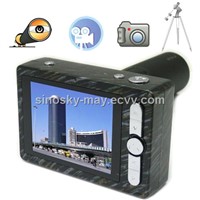 Monocular Telescopic Digital Camera with 2.5 Inch LCD Display