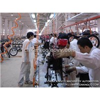 Motorcycle Assembly Line / two wheels motor production line