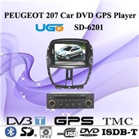 PEUGEOT 207 Car DVD GPS Player with 7-Inch Touch Screen