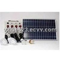 Portalbe solar lighting system with charger SDXT-805-30W