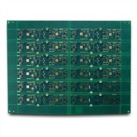 Printed Circuit Board, Made of FR4 Material, with 0.8mm Board Thickness