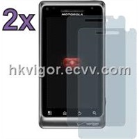 Professional Ultra clear screen protector for Moto Droid2,high quality,good price