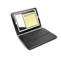 Leather Case Bluetooth Keyboard for iPad 2