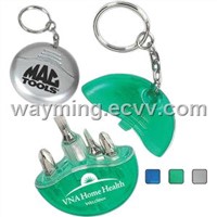 Handy Mini Tool Set with Key Ring