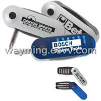 Nine Piece Tool Kit with Pocket Clip