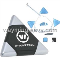 Promotional Triangular tool kit with tape measure