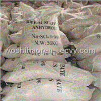 Sodium Sulfate, White Free-flowing Powdered Sodium Sulphate Anhydrous with 0.05% Acid Insulation
